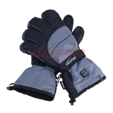 KCFIR heated ski glove KC-GC003 Black/gray 2016)